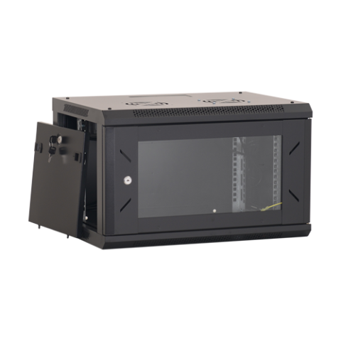 Rack perete 4U 19'' 600x600, capacitate incarcare 80 Kg, negru - ASYTECH Networking ASY-4U-6060W [3]