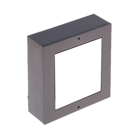 Accesorii interfoane - Rama montaj aparent, 1 modul, pentru Interfon modular - HIKVISION DS-KD-ACW1