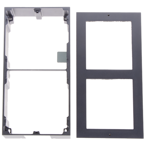 Rama montaj aparent, 2 module, pentru Interfon modular - HIKVISION DS-KD-ACW2 [4]