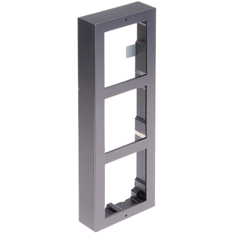 Accesorii interfoane - Rama montaj aparent, 3 module, pentru Interfon modular - HIKVISION DS-KD-ACW3