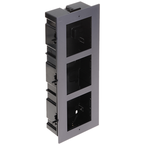 Rama montaj ingropat, 3 module, pentru Interfon modular - HIKVISION DS-KD-ACF3 [2]