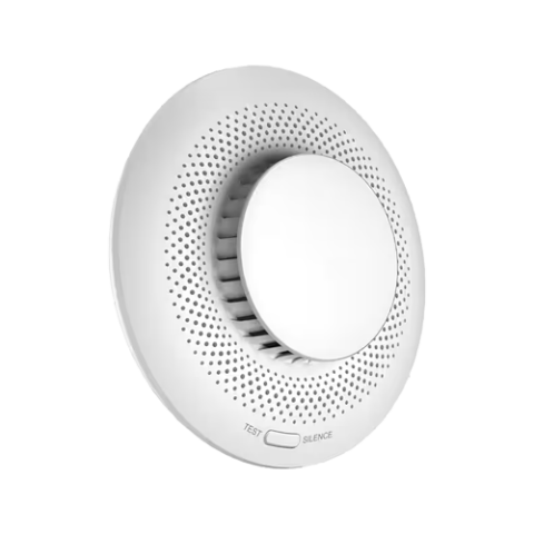 Senzori smart - Senzor de fum Smart Home EZVIZ, avertizare optica si acustica, comunicare Wireless ZigBee CS-T4C