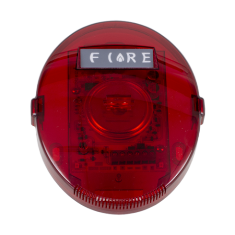 Detectie incendiu - Sirena cu flash adresabila de interior - UNIPOS FD7204D
