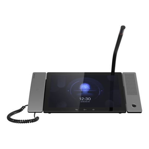 Posturi interioare - Statie comunicare si control acces, IP, 10.1 inch, Touch, camera 2MP, Audio, PoE - HIKVISION DS-KM9503