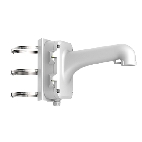 Doze jonctiuni si cabinete - Suport stalp cu doza inclusa pentru camerele PTZ - Hikvision DS-1604ZJ-Pole