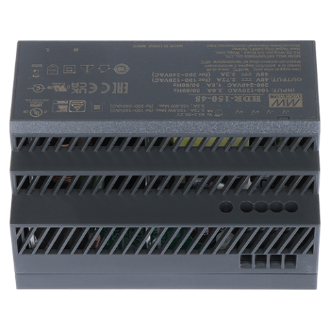 Sursa alimentare 48V DC, 3.2A, 150W, montaj sina DIN - HIKVISION DS-KAW150-4N [2]