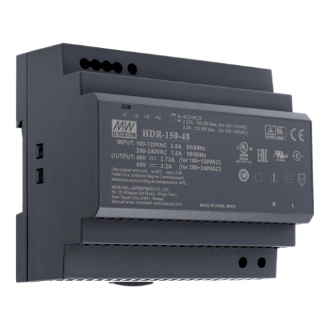 Sursa de alimentare in comutatie, 48V/3.2A, 153W, sina DIN - MEAN WELL HDR-150-48 [2]