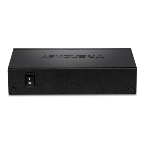 Switch 4 porturi Gigabit Long Range 200m PoE+, 1 port Gigabit - TRENDnet TPE-LG50 [5]