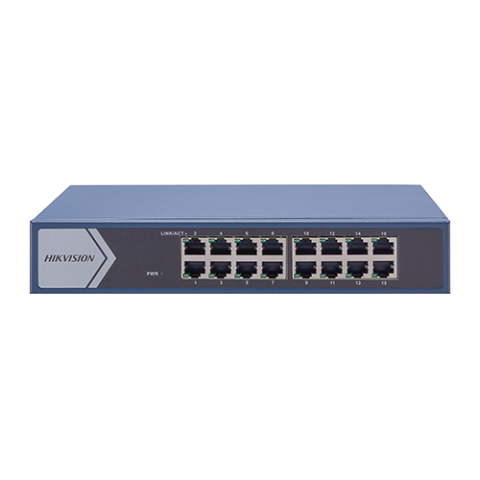 Switch L2, 16 x RJ45 1G, Smart Management - HIKVISION DS-3E1516-EI [7]