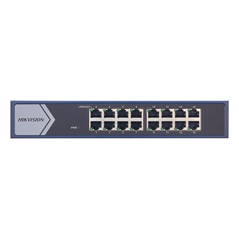 Switch L2, 16 x RJ45 1G, Unmanaged - HIKVISION DS-3E0516-E [6]