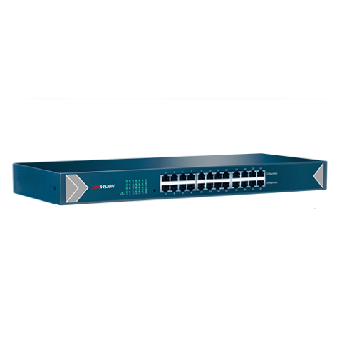 Switch-uri de retea - Switch L2, 24 x RJ45 1G, Unmanaged - HIKVISION DS-3E0524-E