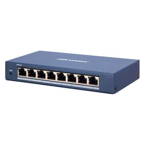 Switch L2, 8 x RJ45 1G, Smart Management- HIKVISION DS-3E1508-EI [2]