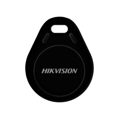Cartele acces - Tag de proximitate cu cip MIFARE (13.56MHz), negru - HIKVISION DS-PT-M1-BLACK