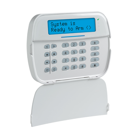 Detectie efractie - Tastatura LCD alfanumerica, 32 caractere cablata, 128 zone, SERIA NEO - DSC HS2LCDEE3