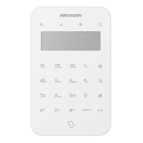Detectie efractie - Tastatura Wireless, LCD, AX PRO 868Mhz - HIKVISION DS-PK1-LT-WE