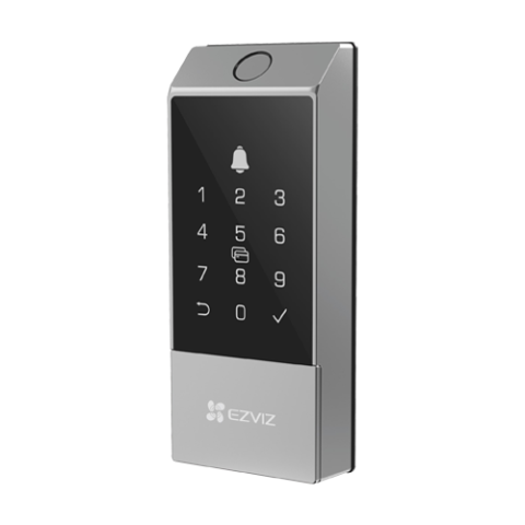 Yala inteligenta cu amprenta, multiple metode de deblocare, Wi-Fi, verificare status inchidere - EZVIZ CS-DL04(WBCP,M) [4]