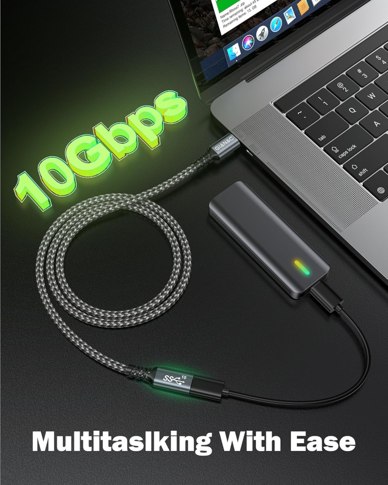 Cablu Prelungitor GIANAC USB-C - 1 m [3]