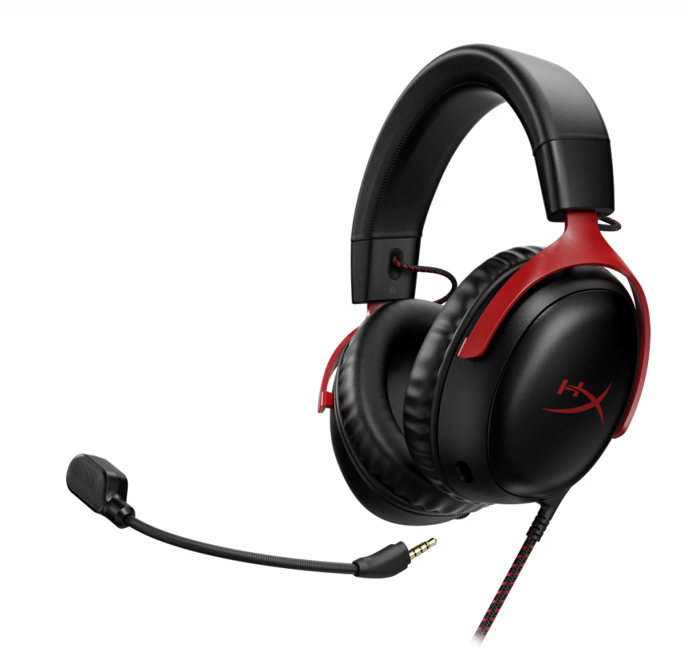 Casti Gaming HyperX Cloud III Negru-Rosu [2]