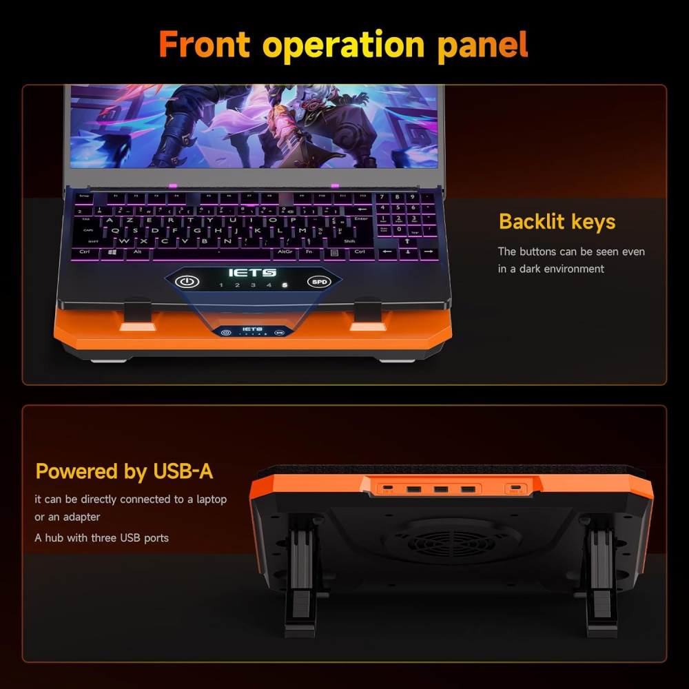 Cooler Laptop IETS GT300F1 [6]