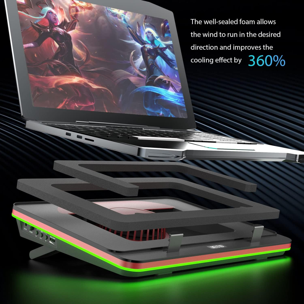 Cooler Laptop IETS GT500V2 [3]