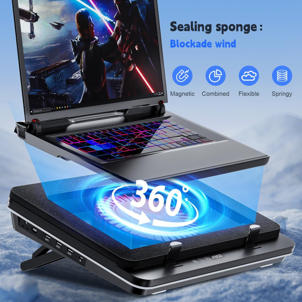 Cooler Laptop IETS GT600V1 [3]