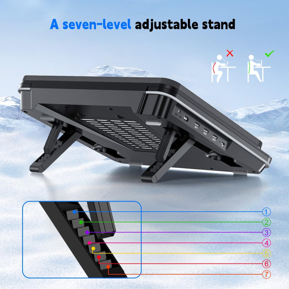 Cooler Laptop IETS GT600V1 [7]