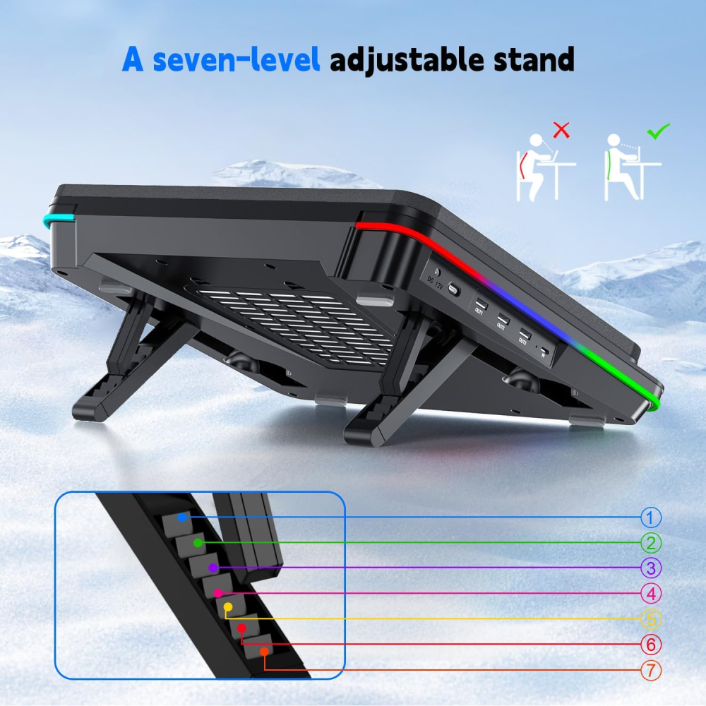 Cooler Laptop IETS GT600V2 [8]