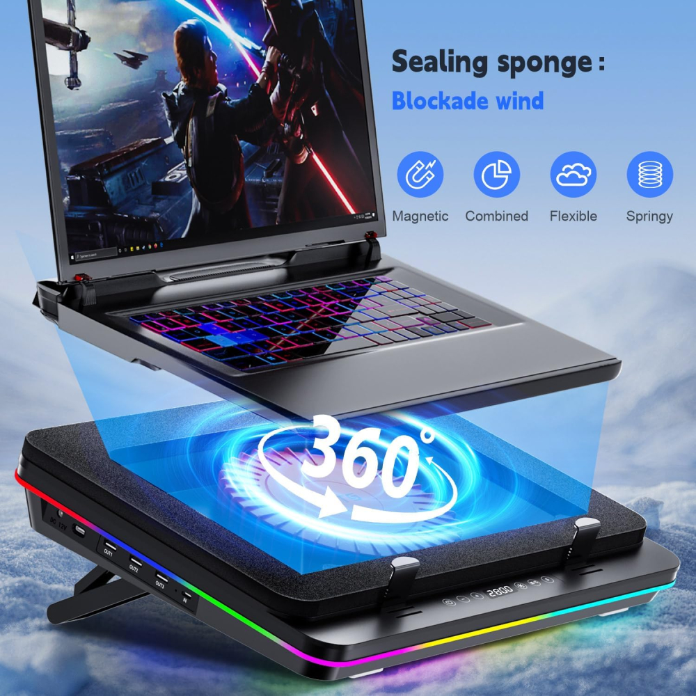 Cooler Laptop IETS GT600V2 [3]