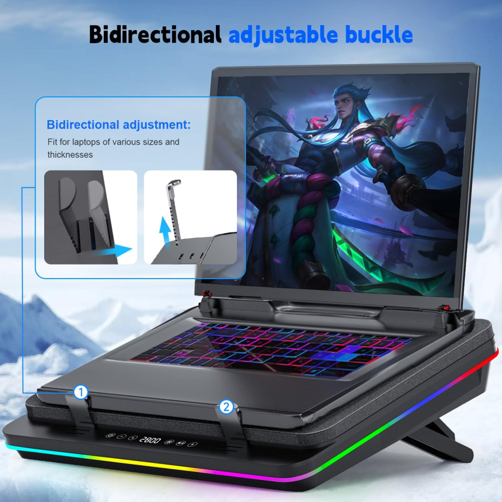 Cooler Laptop IETS GT600V2 [5]