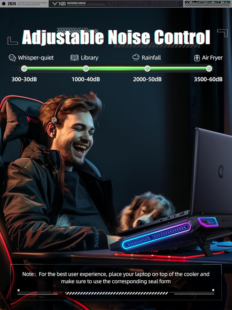 Cooler Laptop Ilano V10 RGB [7]