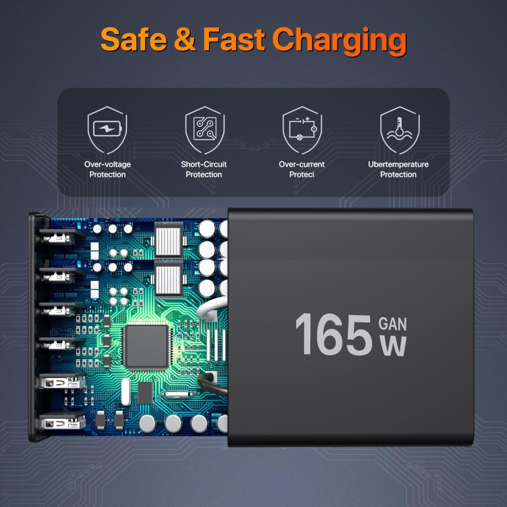 Incarcator HONGYEE USB-C - 6 Porturi [5]