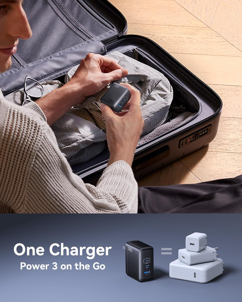 Incarcator INIU USB-C - 3 Porturi [3]