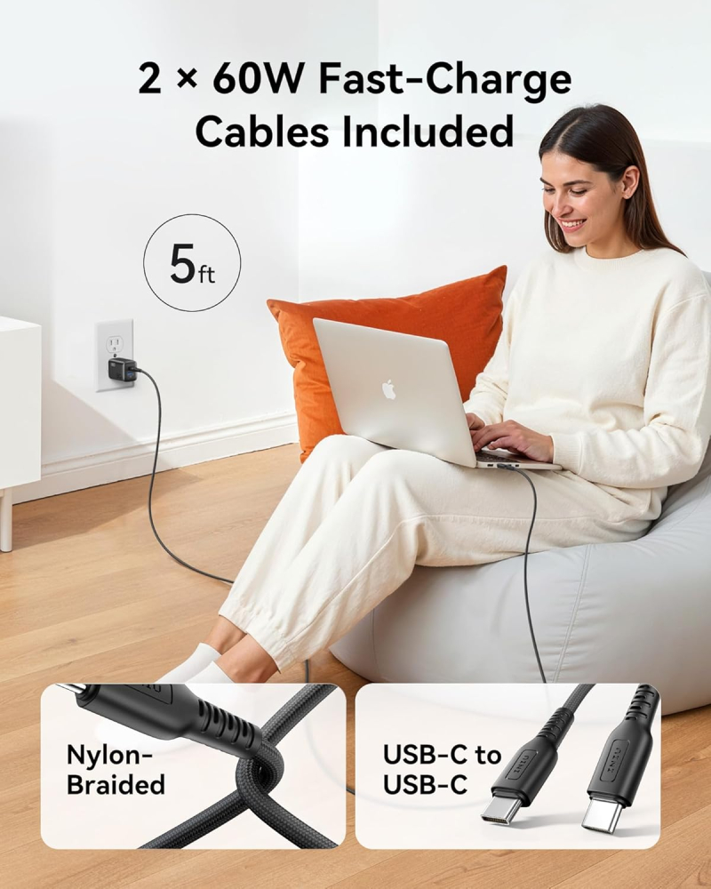 Incarcator INIU USB-C - Set 2 Buc [4]