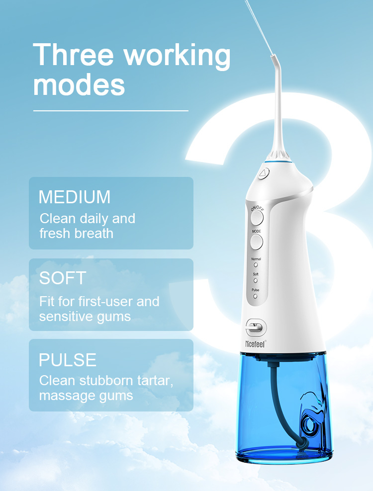 Irigator Bucal tip Dus Bucal Portabil IPX7 [6]
