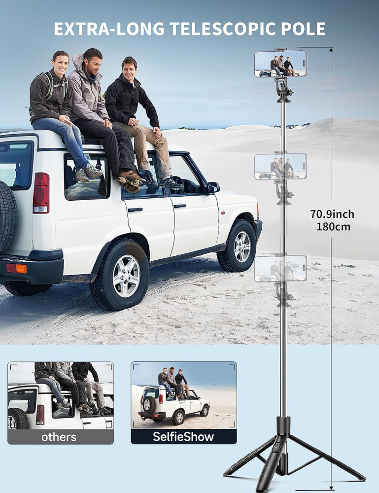 Selfie Stick SelfieShow 180 cm [2]