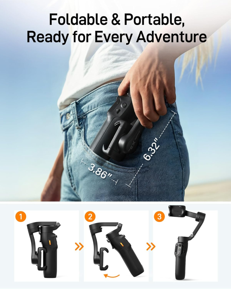 Stabilizator Hohem iSteady X3 SE - Negru [9]