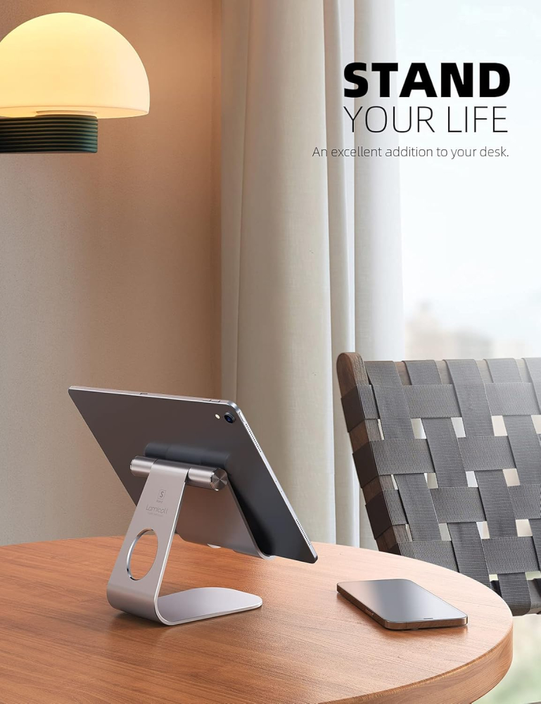 Stand Tableta si Telefon Lamicall - Argintiu [2]