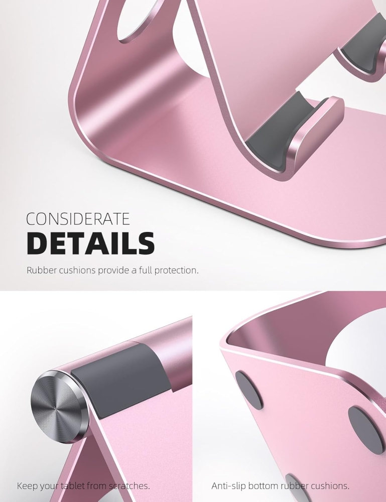 Stand Tableta si Telefon Lamicall - Roz [6]