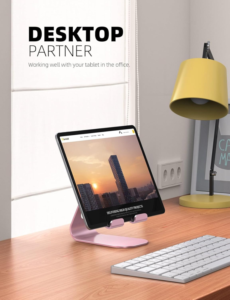 Stand Tableta si Telefon Lamicall - Roz [3]