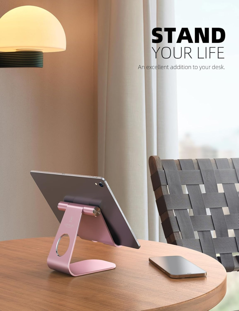 Stand Tableta si Telefon Lamicall - Roz [2]