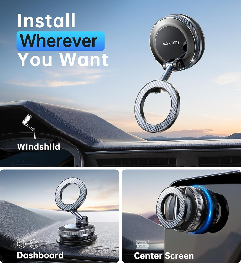 Suport Auto Magnetic pentru Telefon Coolpow [2]