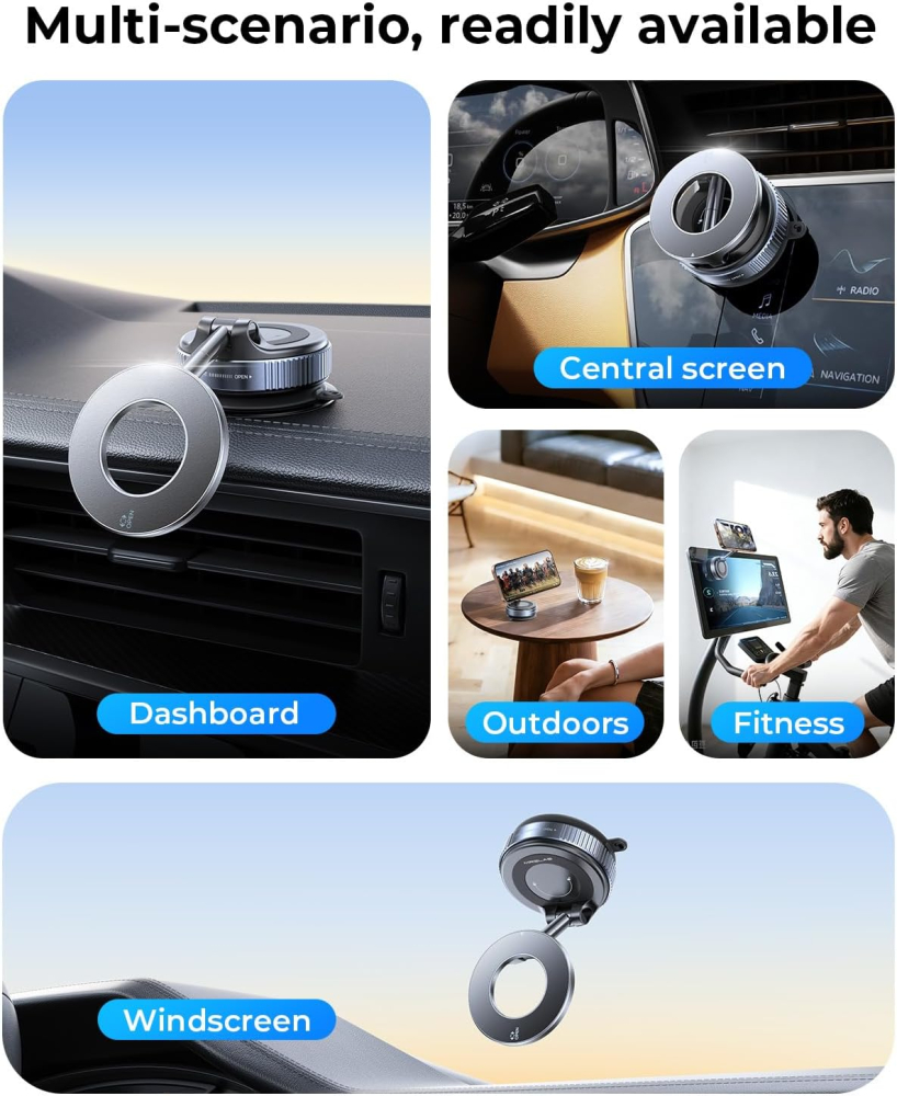 Suport Auto Magnetic pentru Telefon MRGLAS [2]