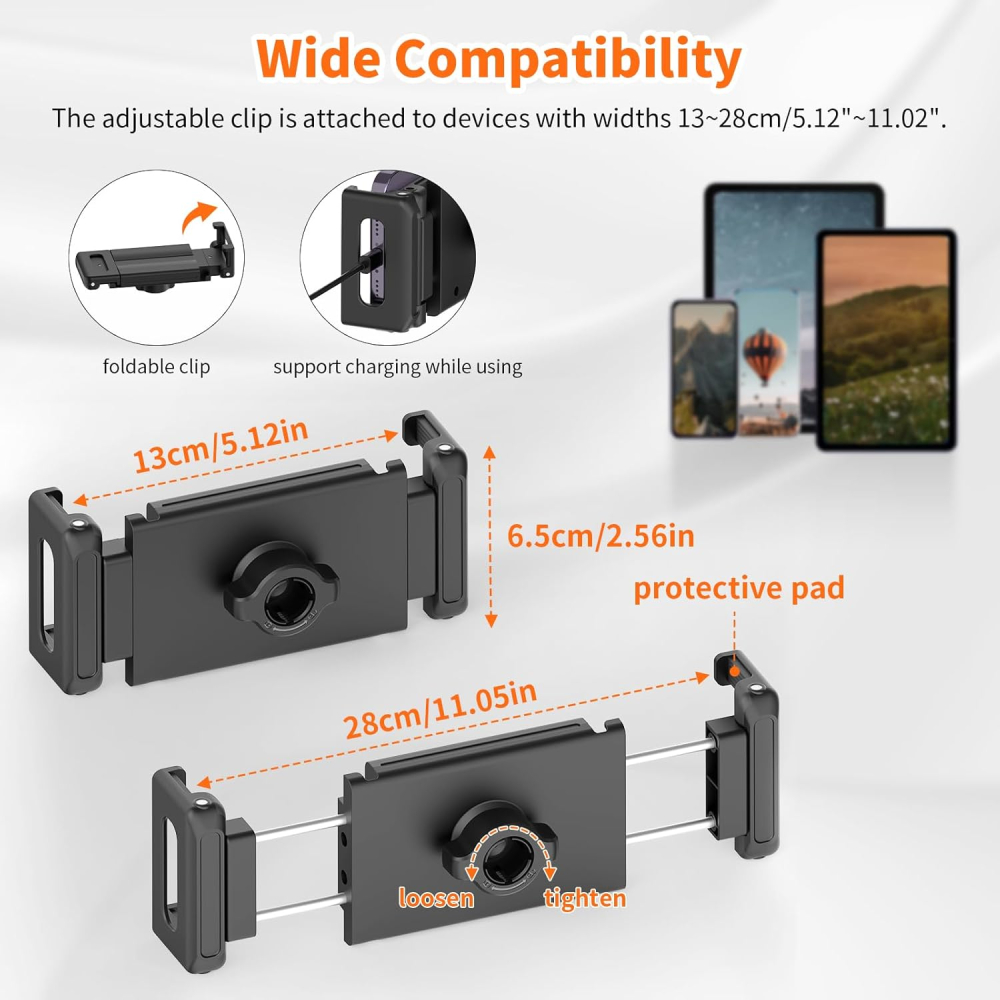 Suport tableta si telefon tip trepied XXZU - 182 cm [6]