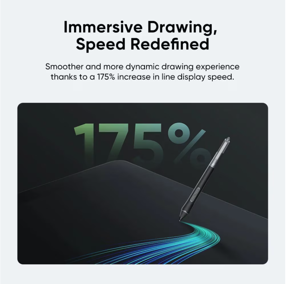 XP-PEN Artist 24 Pro Gen 2 165Hz 23.8", IPS, 16:9, 2560x1440, 5080 LPI, PS 16384, 220 RPS, Negru [4]