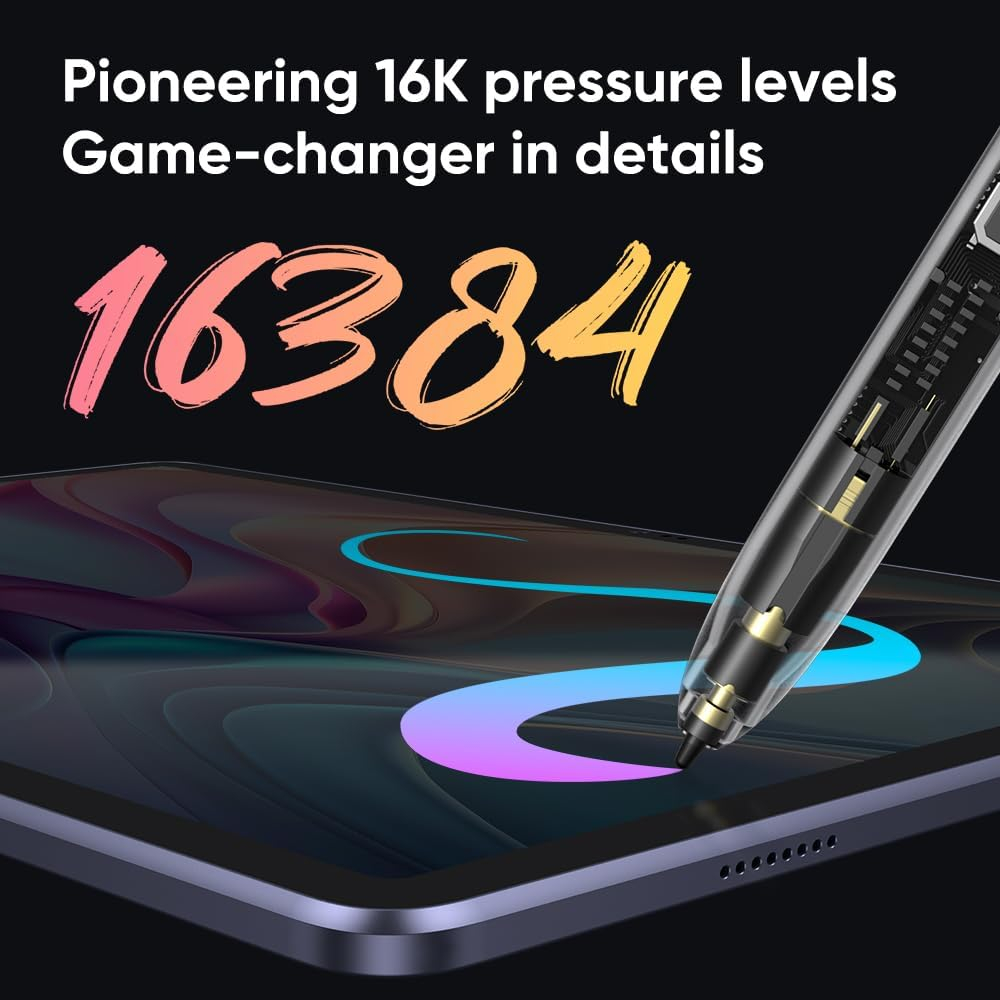 Tableta grafica XP-PEN Magic Drawing Pad, 12.2'', 16K X3 Pro Smart Chip Stylus, Baterie 8000mAh, IPS, 16:9, 2160 x 1440, 2540 LPI, PS 16384, Negru [5]