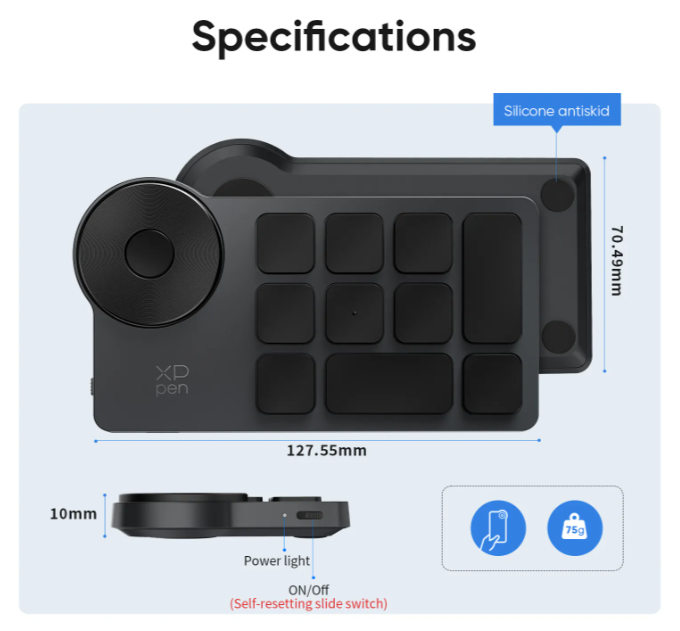 Tastatura XP-PEN Mini Keydial ACK05 [5]