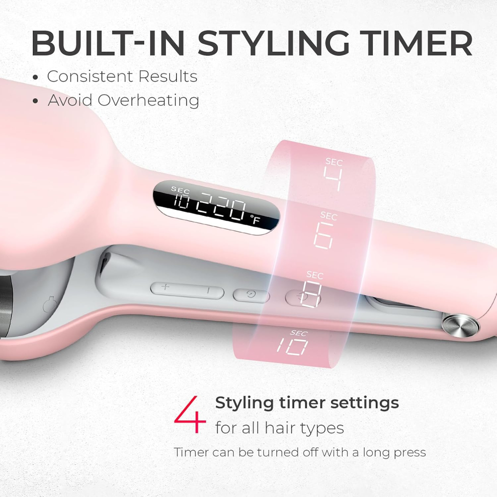 TYMO Rovy Compact Wave Iron - 32mm - Roz [3]