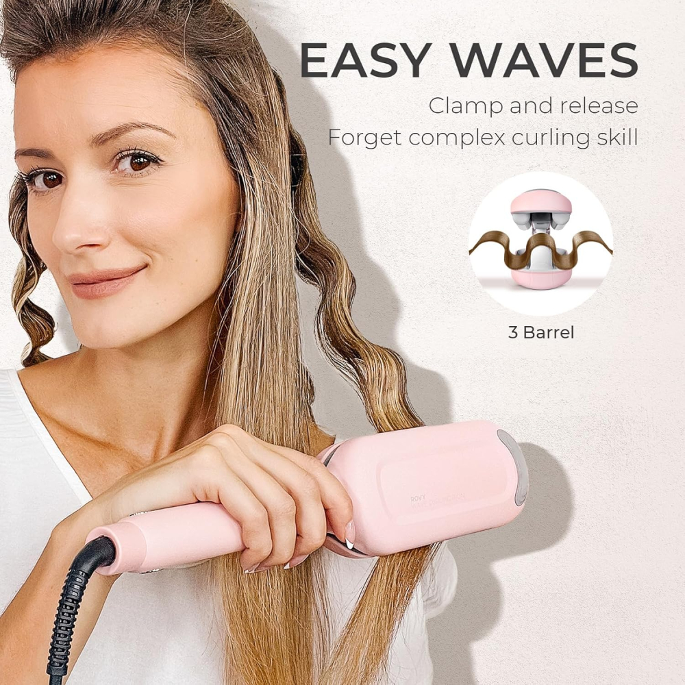 TYMO Rovy Compact Wave Iron - 32mm - Roz [2]