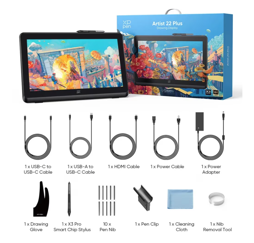 XP-PEN Artist 22 Plus [9]