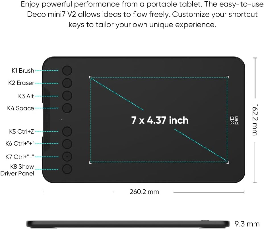 XP-PEN Deco Mini7 V2 [7]